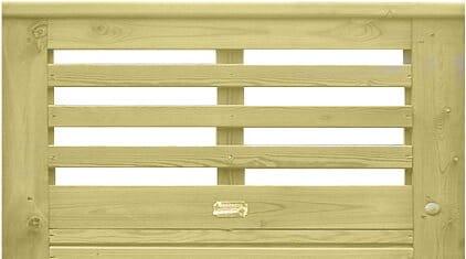 Canterbury Combi Garden Gate detail