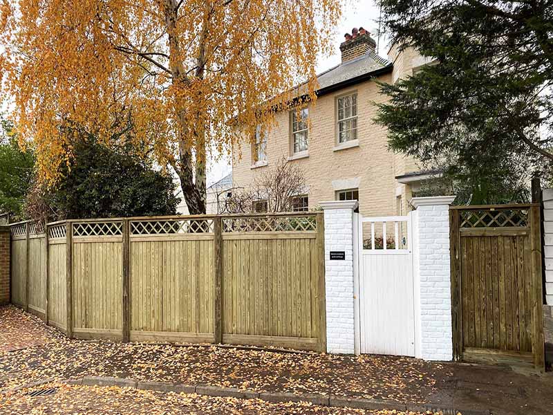 front garden fencing