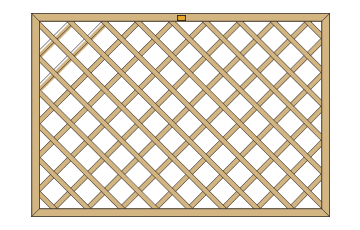 Diamond trellis