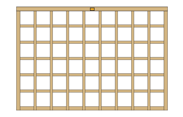 Standard square trellis