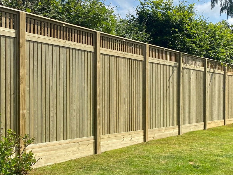 Flat Top Tongue And Groove Fence Panels | Jacksons Fencing