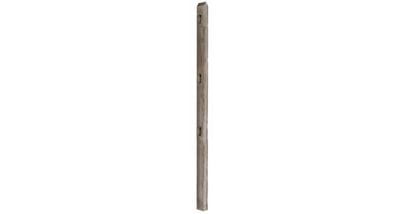 2400 High Pointed Top Timber Palisade Post