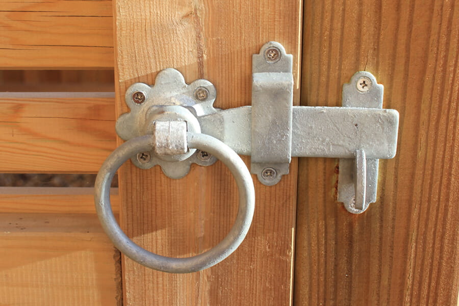 types of gate lock