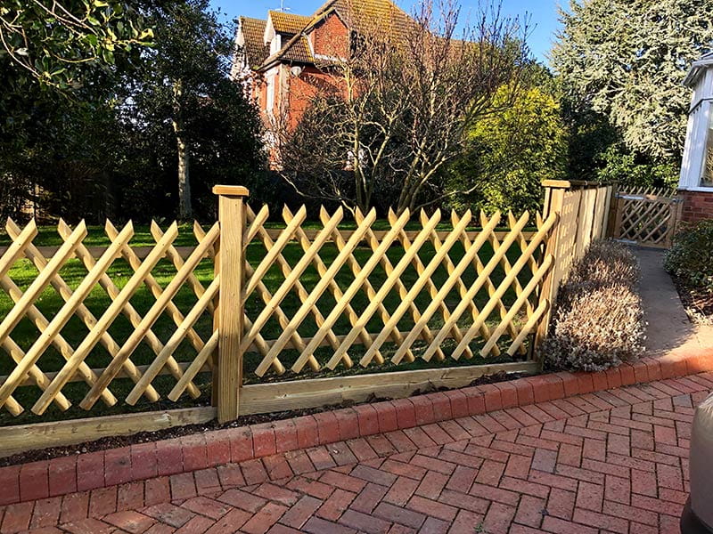 Jaktop Criss Cross Fence Panels | Jacksons Fencing