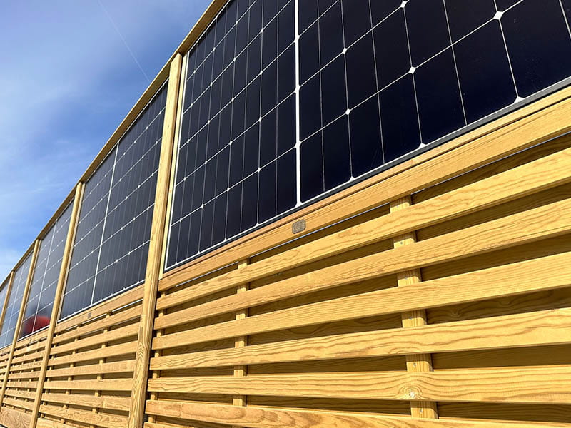 benefits of solar fence panels