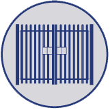 Vertical Bar Gates