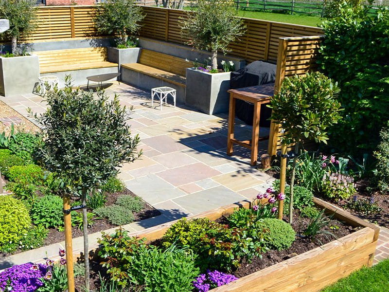 Garden Timber Fence Panels