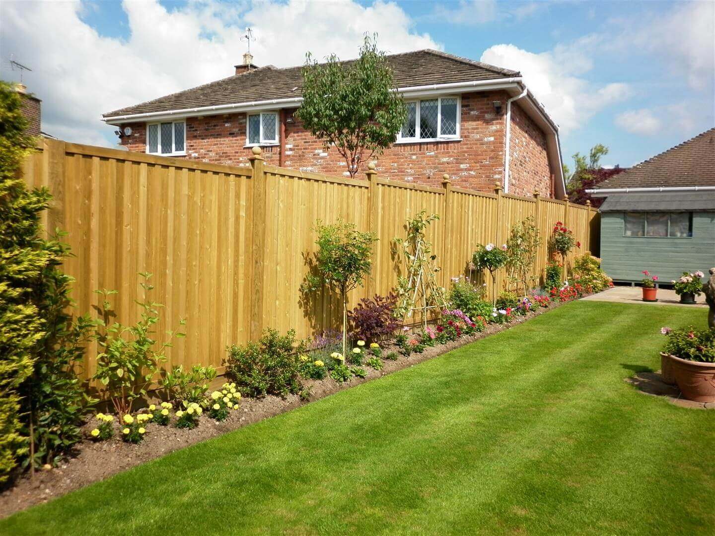 Double Sided Lattice Fences