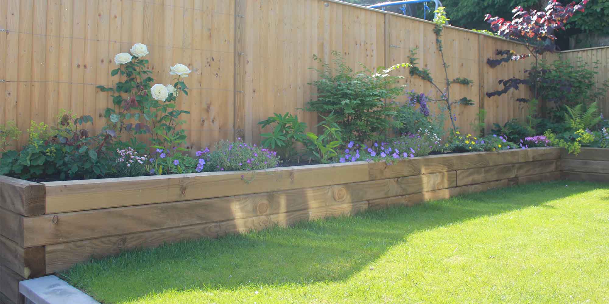 How To Build A Raised Garden Bed With Sleepers Encycloall