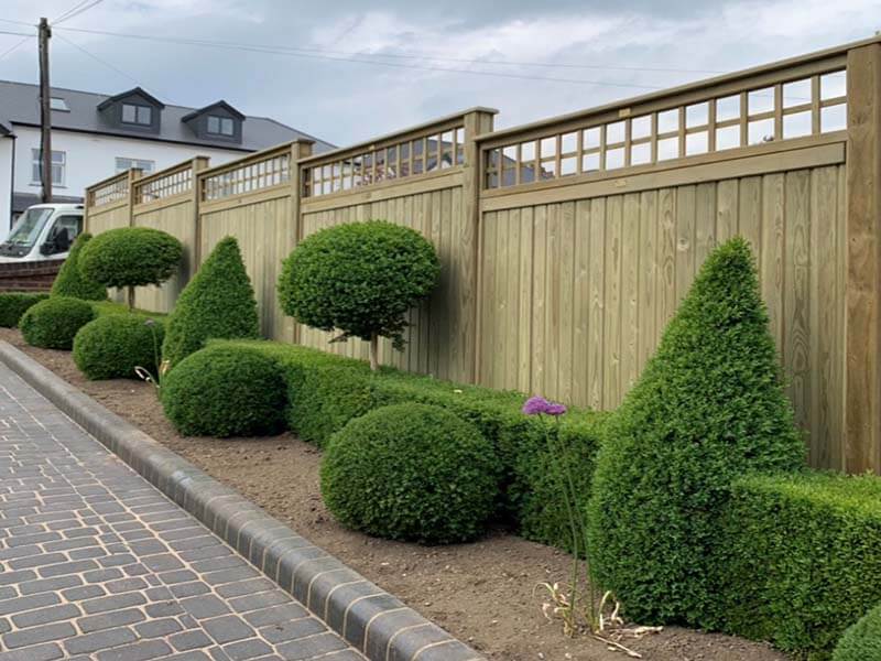 driveway fencing ideas