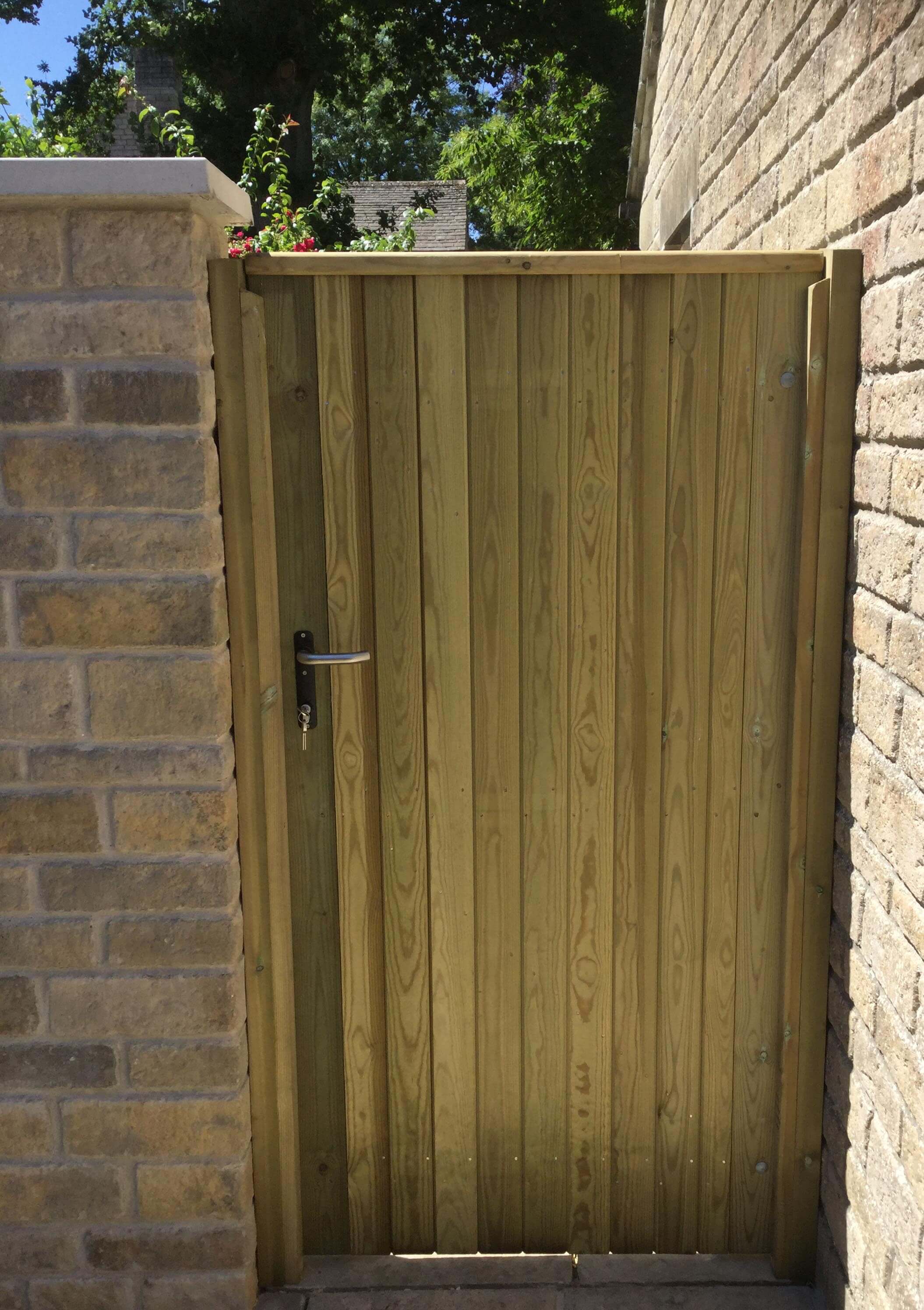 Brook Tall Wooden Gate | Jacksons Fencing