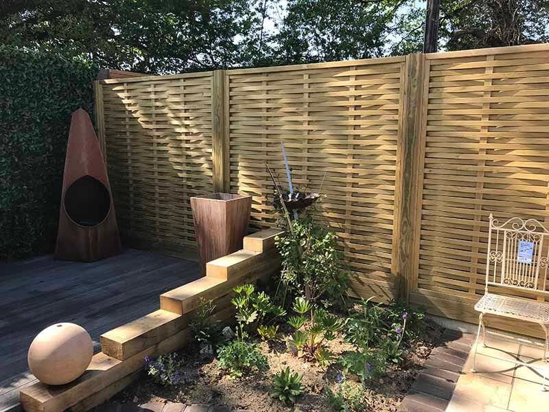 Slatted Fence Panels | Jacksons Fencing