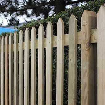 Round Pale Picket Fencing Kit Form | Jacksons Fencing