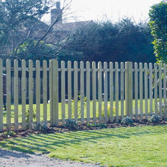 Round Pale Picket Fencing Kit Form | Jacksons Fencing