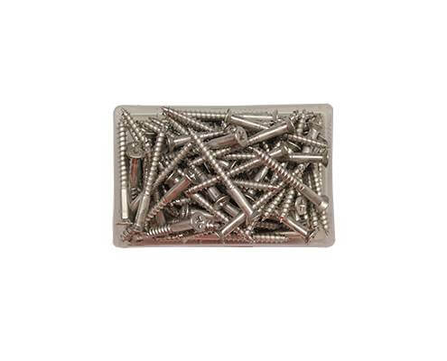 Stainless steel fencing screws 50x5mm. Pack of 200